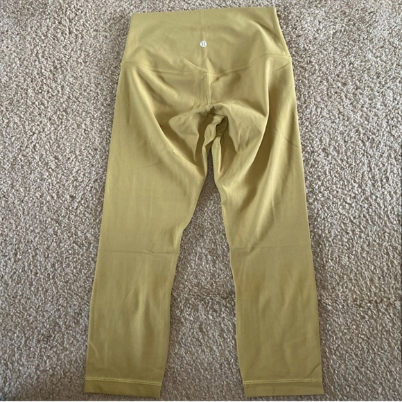 Lululemon Align Crop 21’ Leggings Grape Leaf Size 6 - Picture 3 of 5